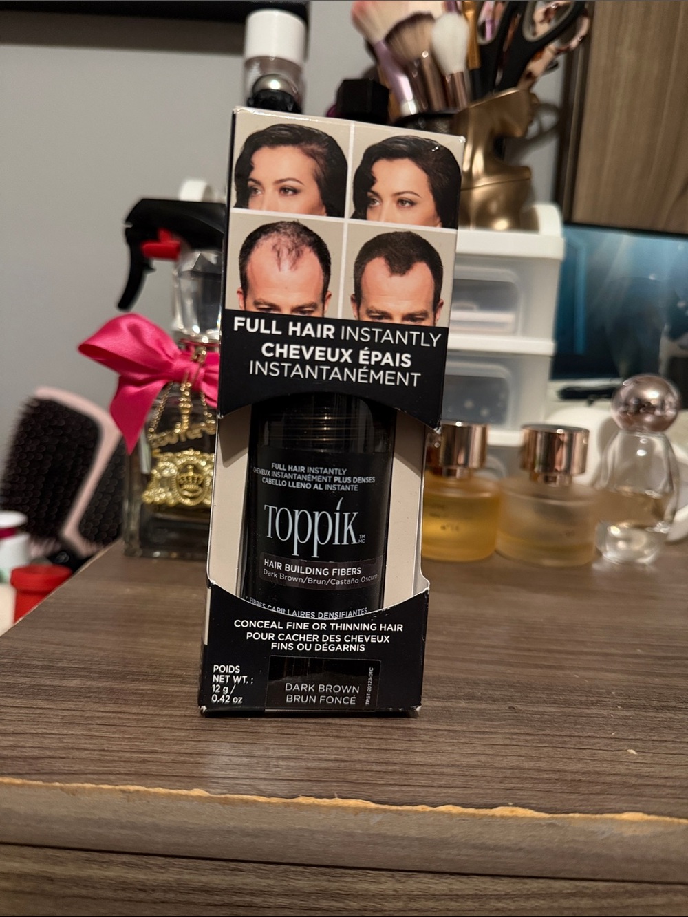 Toppik Hair Building Fibers - Dark Brown